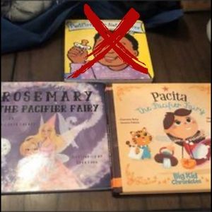 Bundle of Pacifier Books— Rosita the Pacifier Fairy an Pacita the Pacifier Fairy